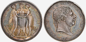 The Three Graces 1817 Silver Pattern
