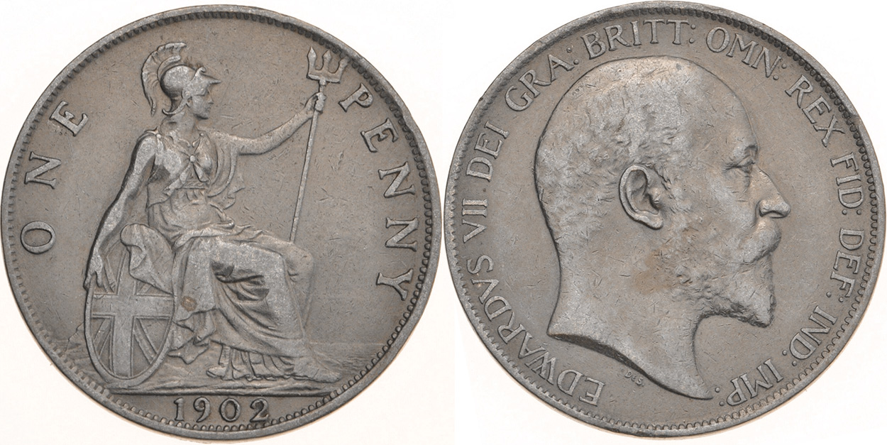 ROYAUME UNI etat GREAT BRITAIN  half penny 1903 