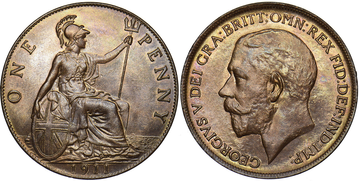 Penny 1920 British Coins Price Guide And Values Coins And United Kingdom