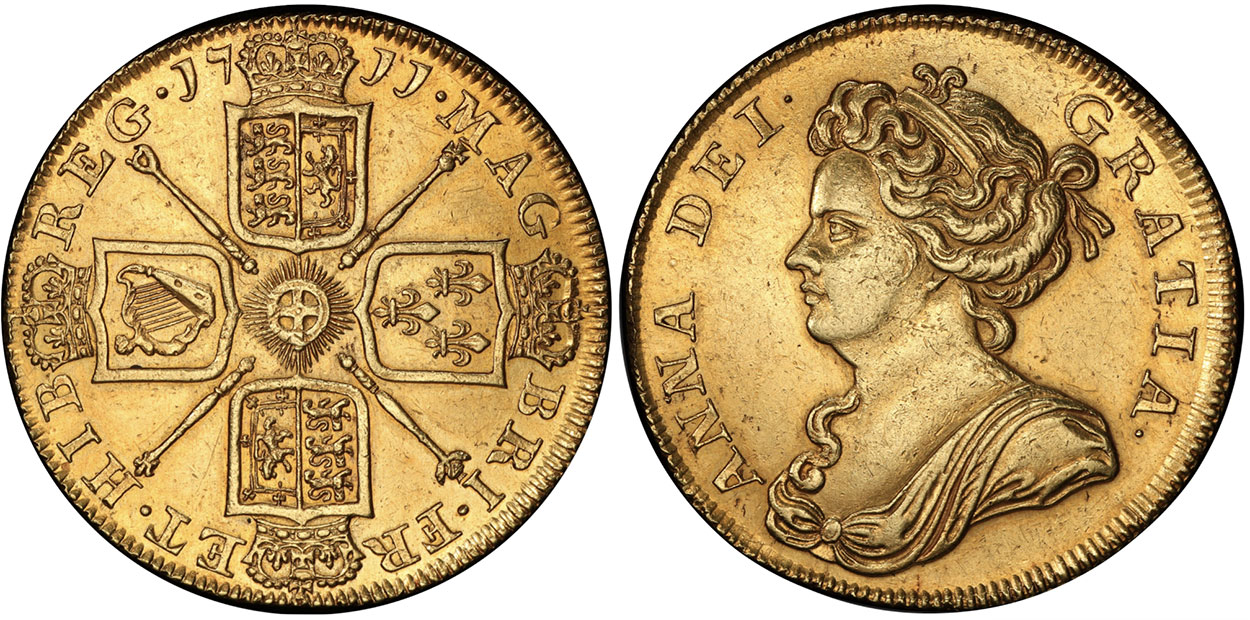 2 Guineas 1713