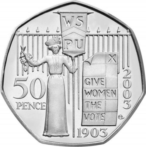 50 Pence 2000 - Suffragette - British Coins