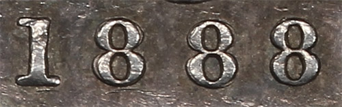 Crown 1888 - Wide Date - British Coins - Great Britain