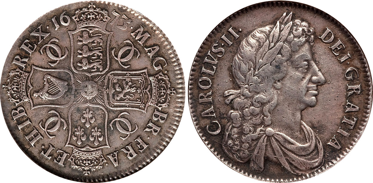 Half Crown 1683 - United Kingdom coin