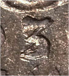 Half Crown 1693 - 3 over Inverted 3 - British coins