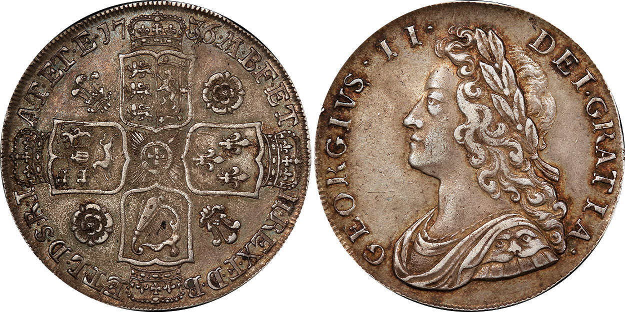 Half Crown 1731 - United Kingdom coin