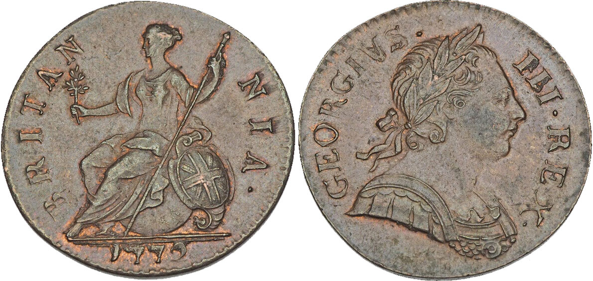 Half Penny 1772