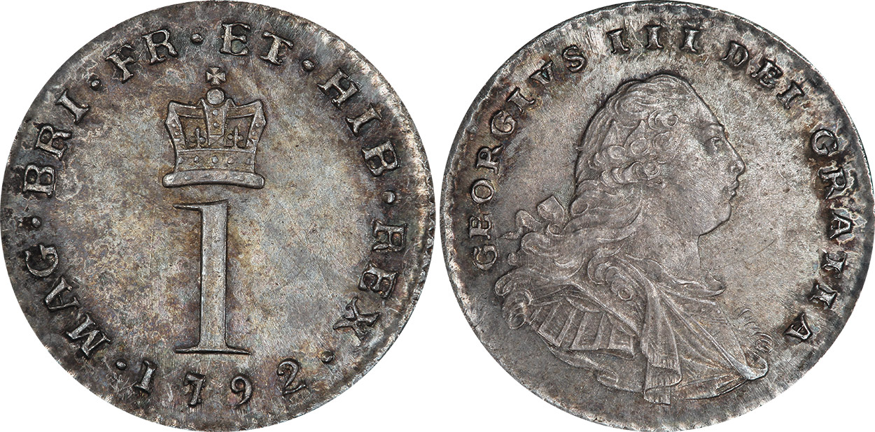 Penny 1792