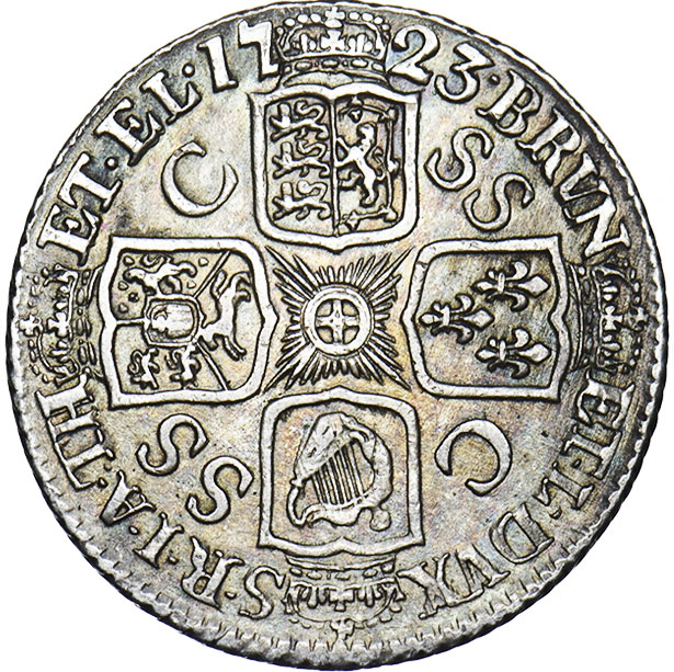 Shilling 1723 - SCC - British Gold coin