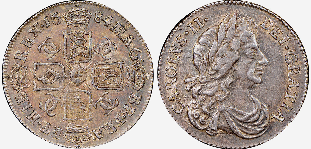 Sixpence 1681