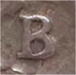 6 Pence 1696 - Bristol - B under Bust - British Coin