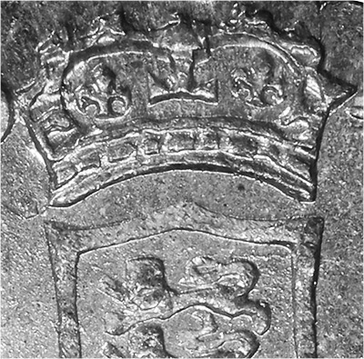 6 Pence 1696 - Small Crown - British Coin
