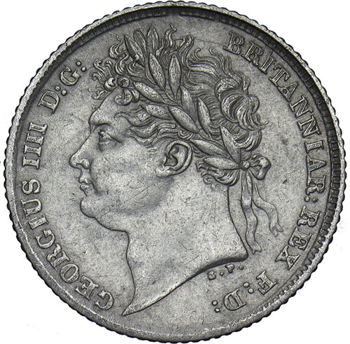 Sixpence 1826 - Laureate - British Coins - United Kingdom and Great Britain