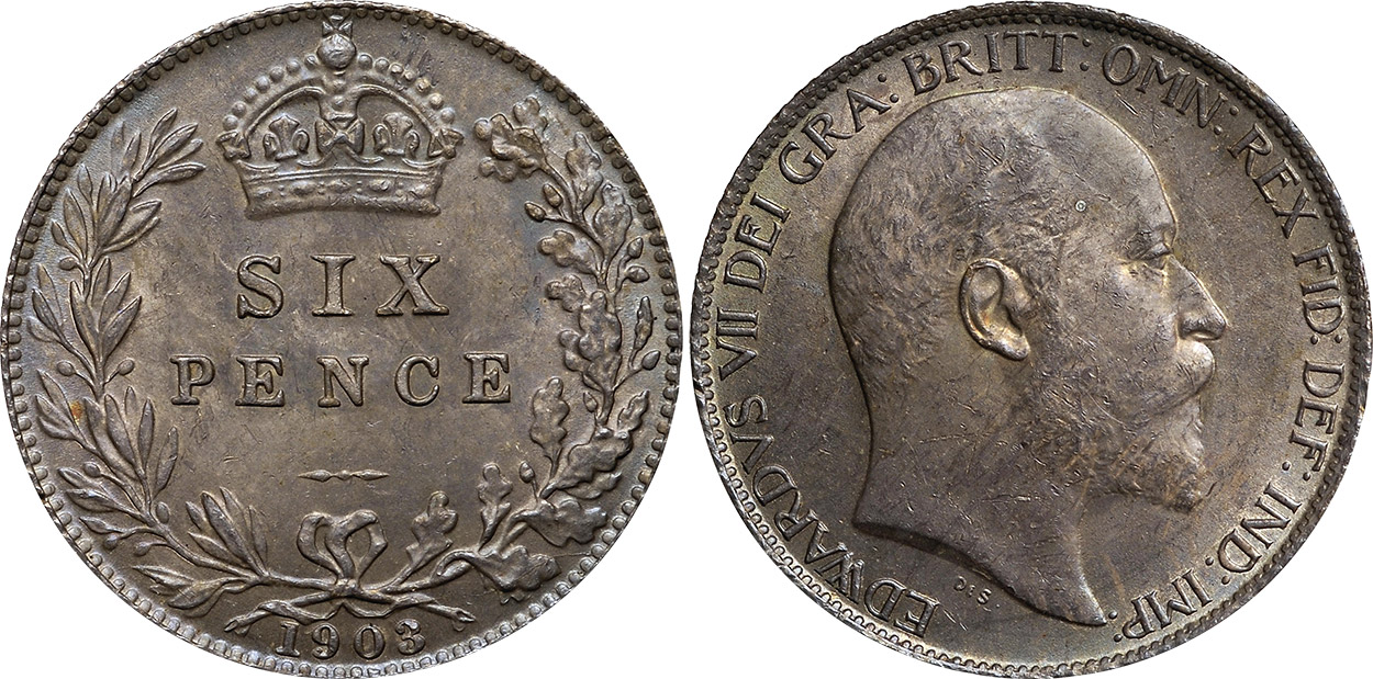 Sixpence 1903