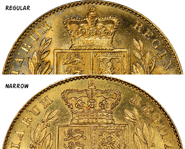 Sovereign 1838 - Narrow Shield - British Gold Coin