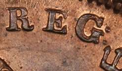 Third Farthing 1844 - REG - British coins - England and United Kingdom